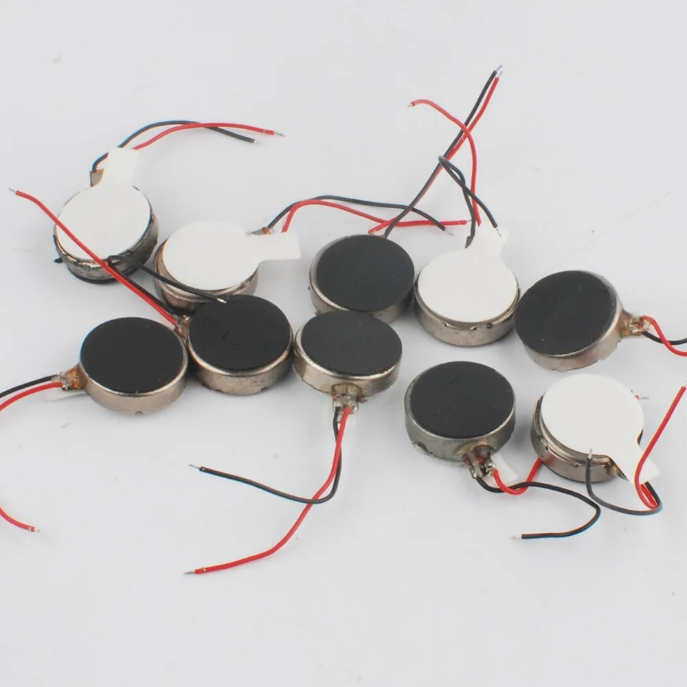 50 шт. 0.8 В-3 В DC монета Вибрация Двигатель 12*3.4 мм сильные вибрации DIY сотовом