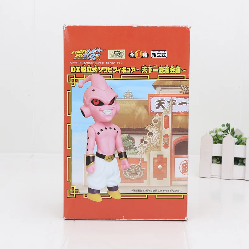 18cm buu in box Аниме Dragon Ball Z super saiyan Majin Buu girl Boo evil Buu ПВХ фигурка Коллекционная модель игрушка Dragon Ball - Цвет: 18cm buu in box