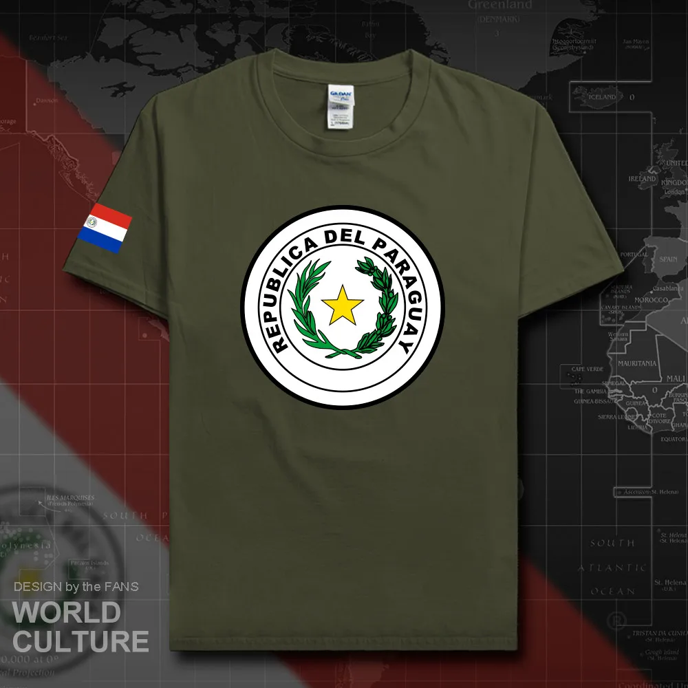 Paraguay men t shirt fashion 2018 jersey nation team 100% cotton t-shirt clothing tees country sporting PRY Paraguayan Mestizo20 | Мужская