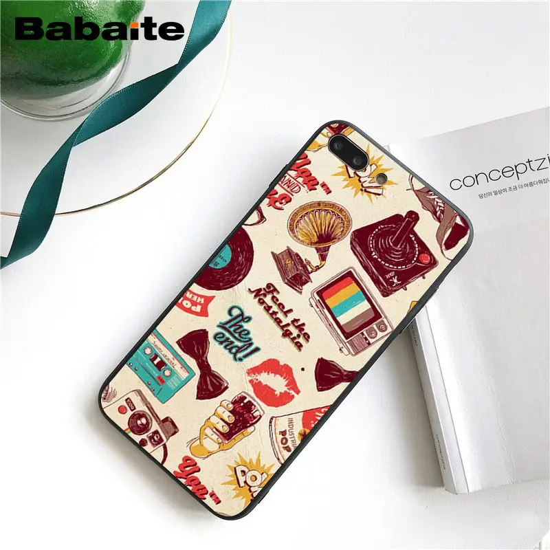 Babaite Ретро Классический Кассетный чехол для телефона для iphone 11 Pro 11Pro Max 8 7 6 6S Plus X XS MAX 5 5S SE XR