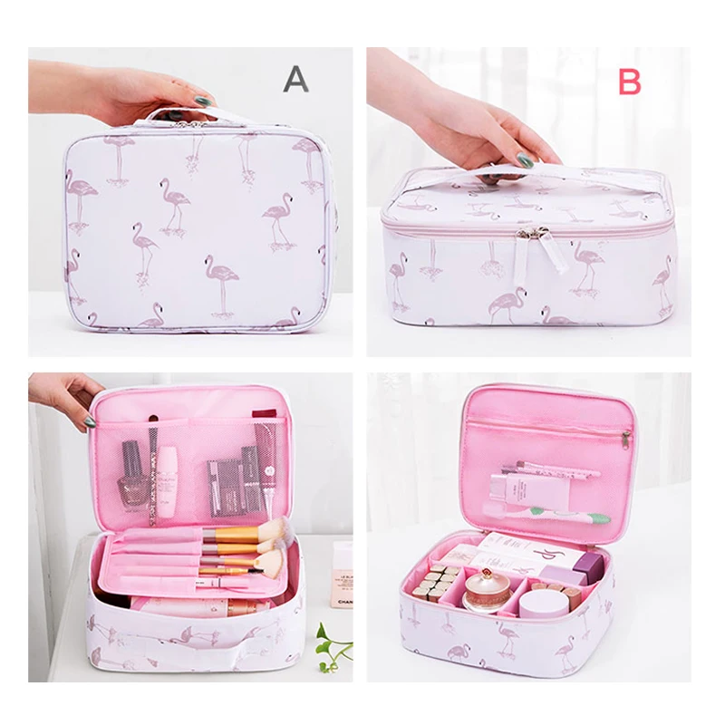 LDAJMW Для женщин и мужчин Водонепроницаемый Оксфорд Макияж сумка косметичка для