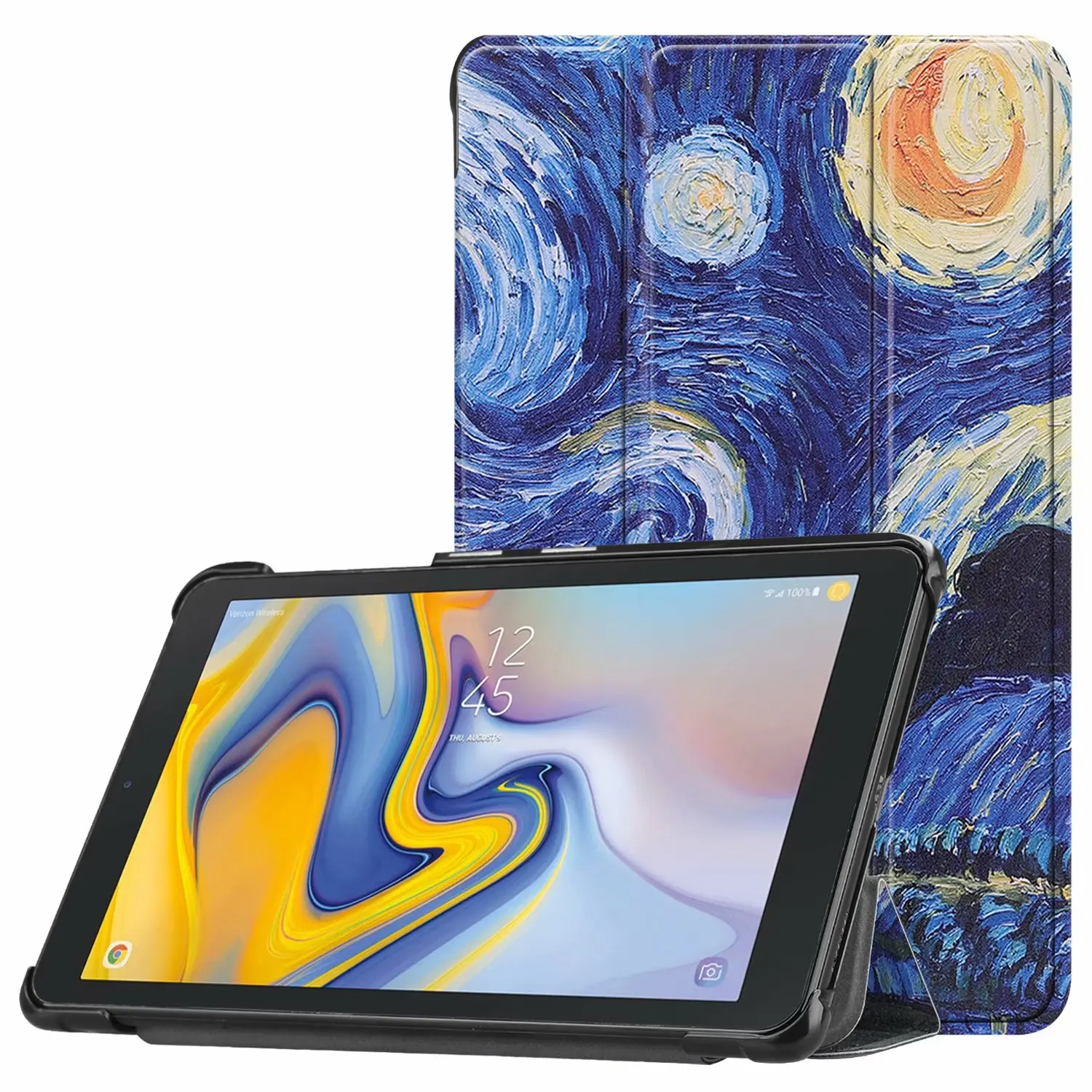 Чехол Deekite Galaxy Tab A 8,0, тонкий Чехол-подставка для Samsung Galaxy Tab A 8 дюймов модель T387 Verizon/Sprint