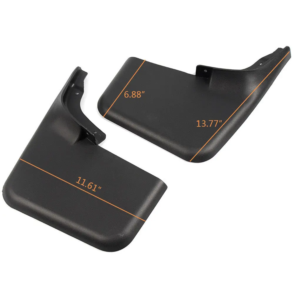 Front Rear Splash Guards Mud Flaps For 04-14 Ford F-150 w/o Fender Flares | Автомобили и мотоциклы