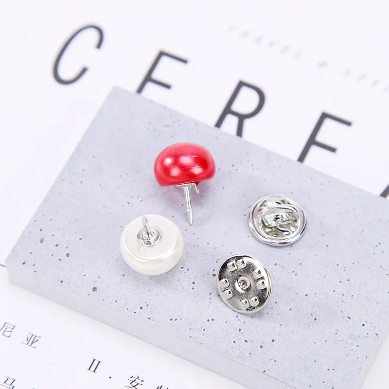 7 цветов Белый Черный Красный Синий простые бусы из искусственного жемчуга