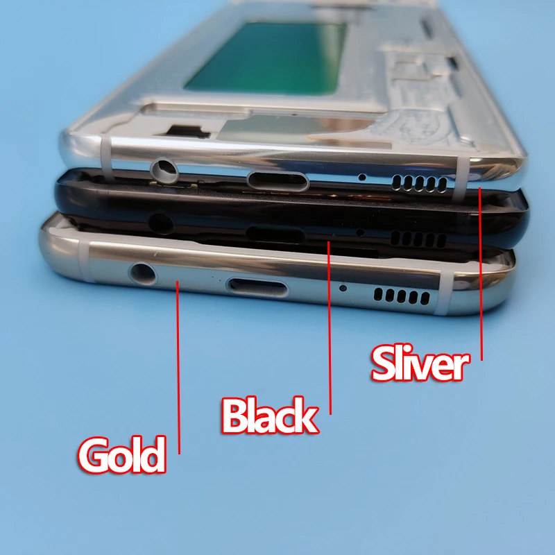 Замена средняя рамка задняя Корпус Крышка для Samsung Galaxy S8 Plus G955F G955FD Аксессуары