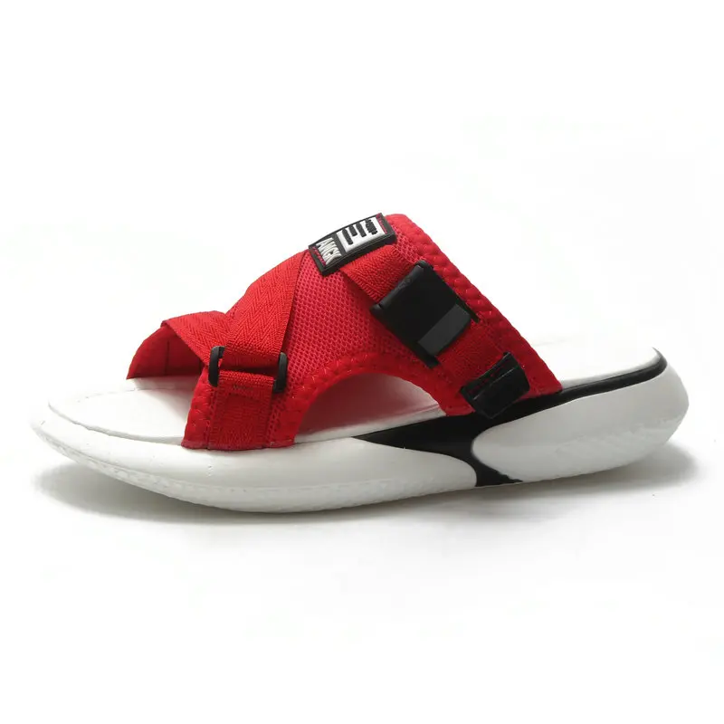 2019 новые летние женские тапочки на платформе Классическая уличная нескользящая