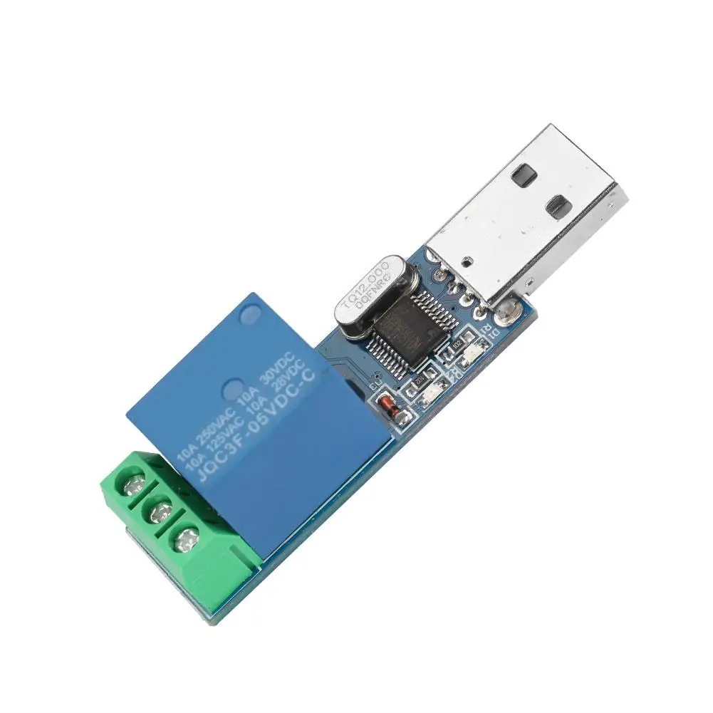 Умный переключатель управления USB для ПК релейный модуль MCU самоблокирующийся