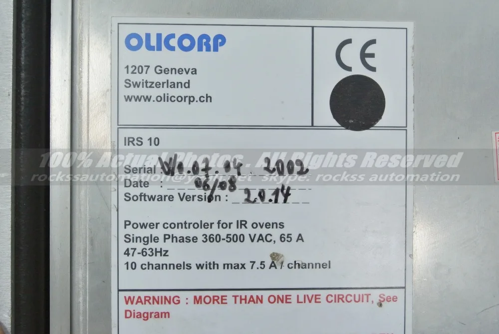 Используется однофазный 360-500V AC 65A 47-63 HZ IRS10 контроллер питания для ИК-печи vs 220V |