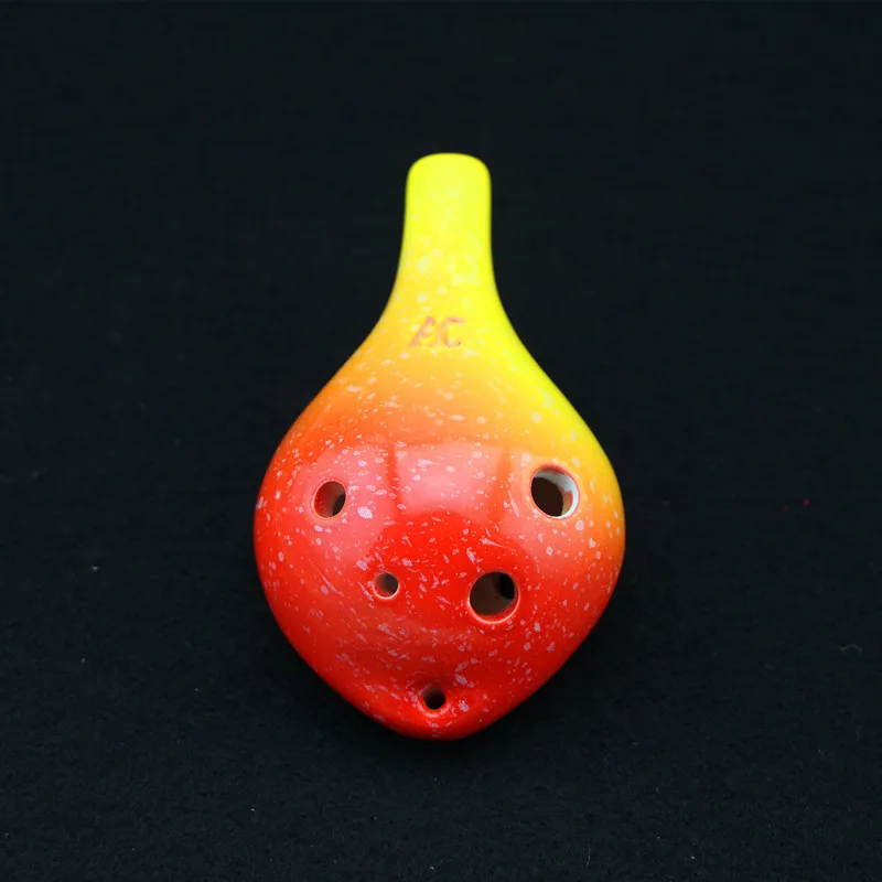 Ocarina звездная серия круглая головка 6 отверстий альт C Стильный музыкальный