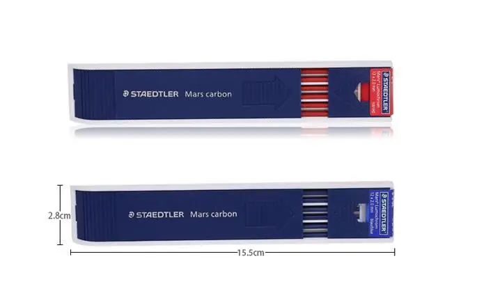 Staedtler 2,0 мм механический карандаш грифели черный/синий/красный цвета офисные и школьные принадлежности для письма
