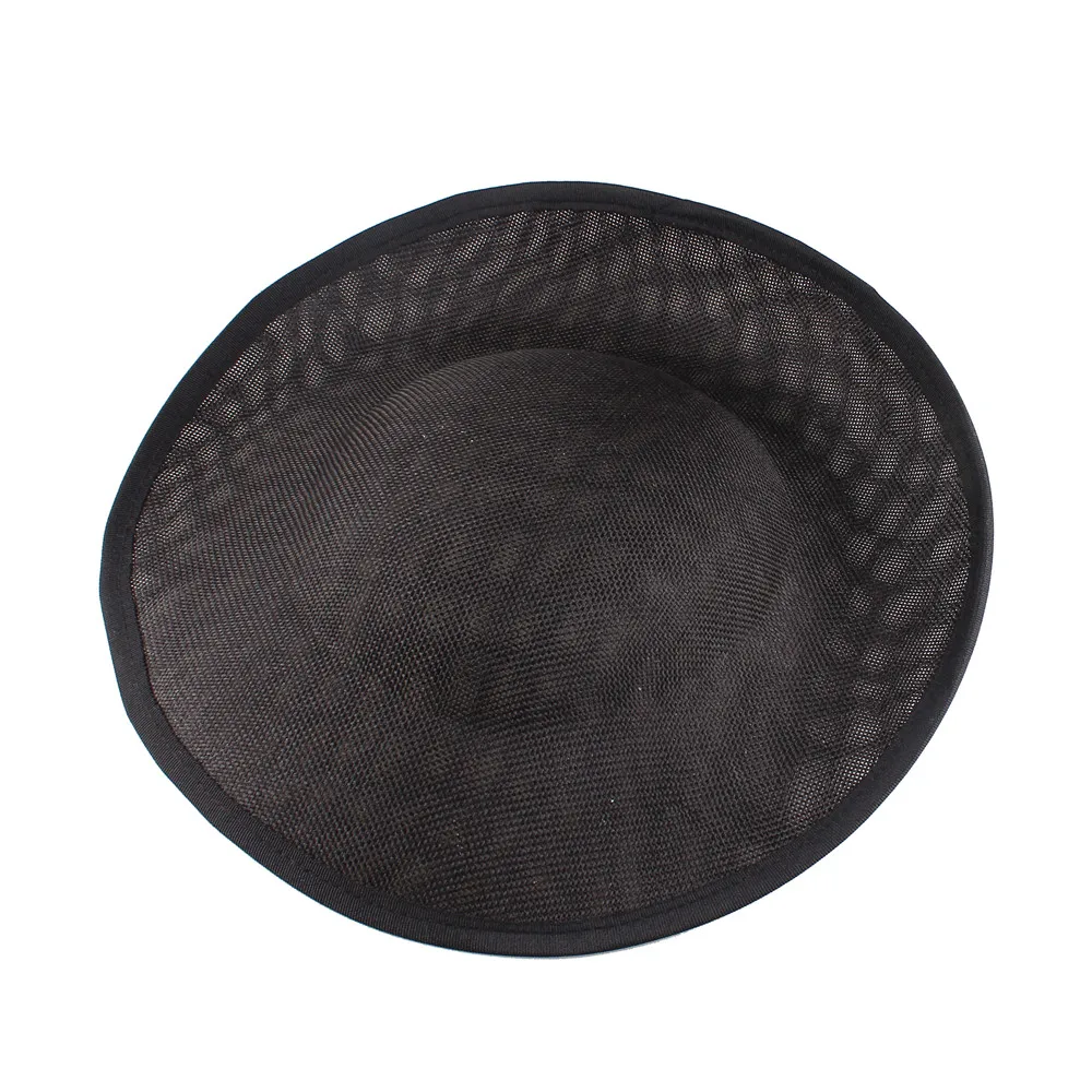 Новое поступление 30 см большие millinery имитация Sinamay вуалетки базовые вечерние головные уборы DIY аксессуары для волос Коктейльные головные уборы 6 шт./партия