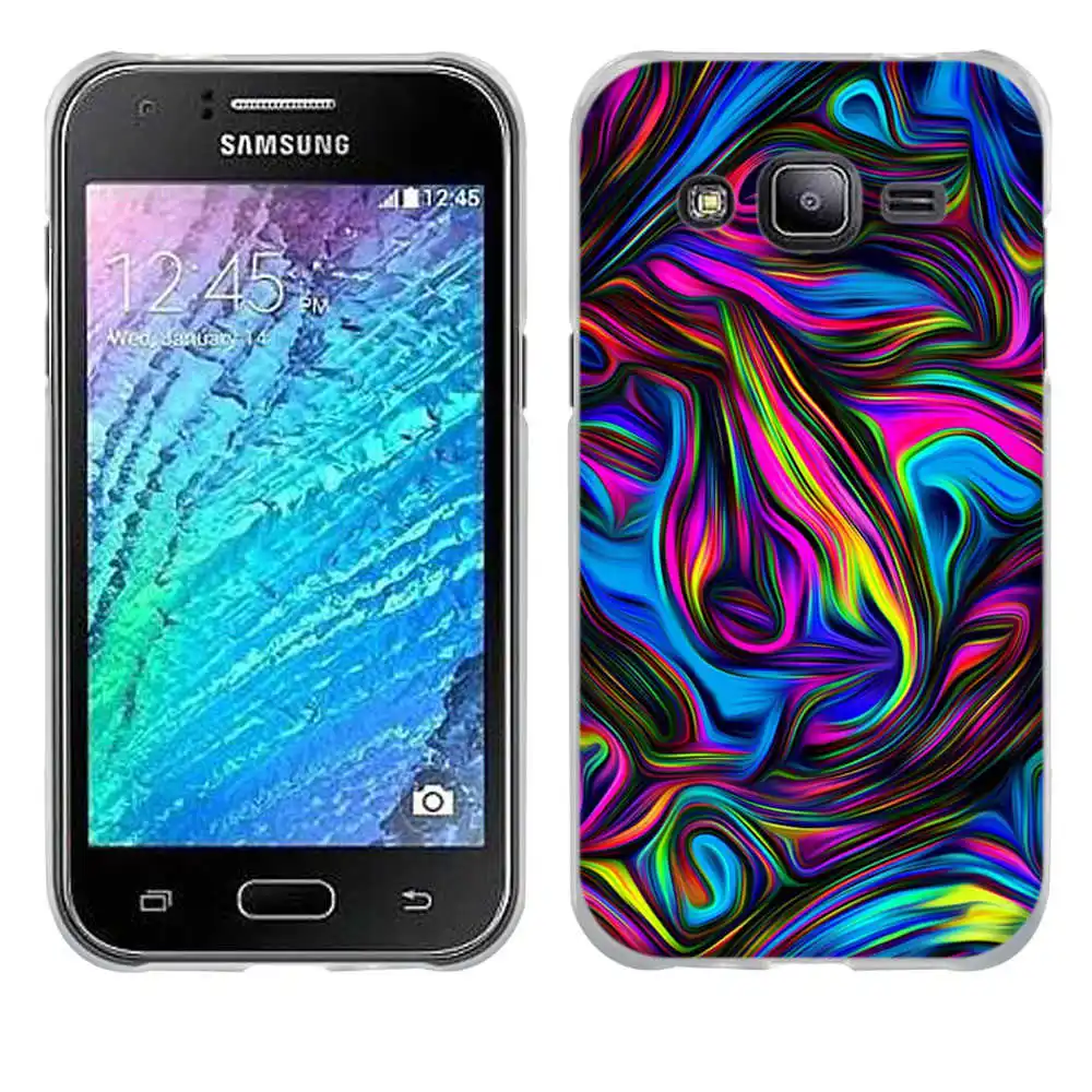 Для samsung Galaxy J2 J200 J200F J200G J200H чехол силиконовый чехол для телефона для samsung J2 чехол Роскошная задняя крышка с принтом - Цвет: 17