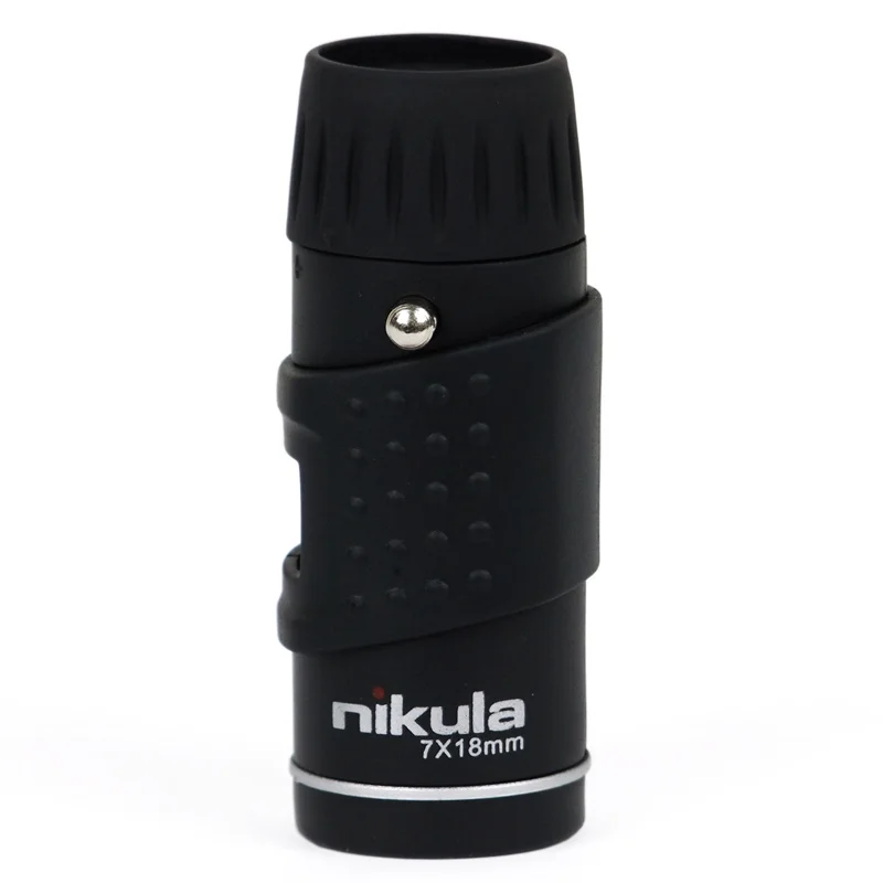 Nikula 7x18 карманный мини монокуляр полностью покрытая оптика Hd качество телескоп