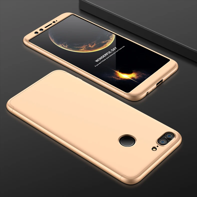Чехол GKK для Huawei Honor 9 8 10 lite, чехол 360, полная защита для Huawei Honor Play 7A Pro y6 Prime, чехол для телефона