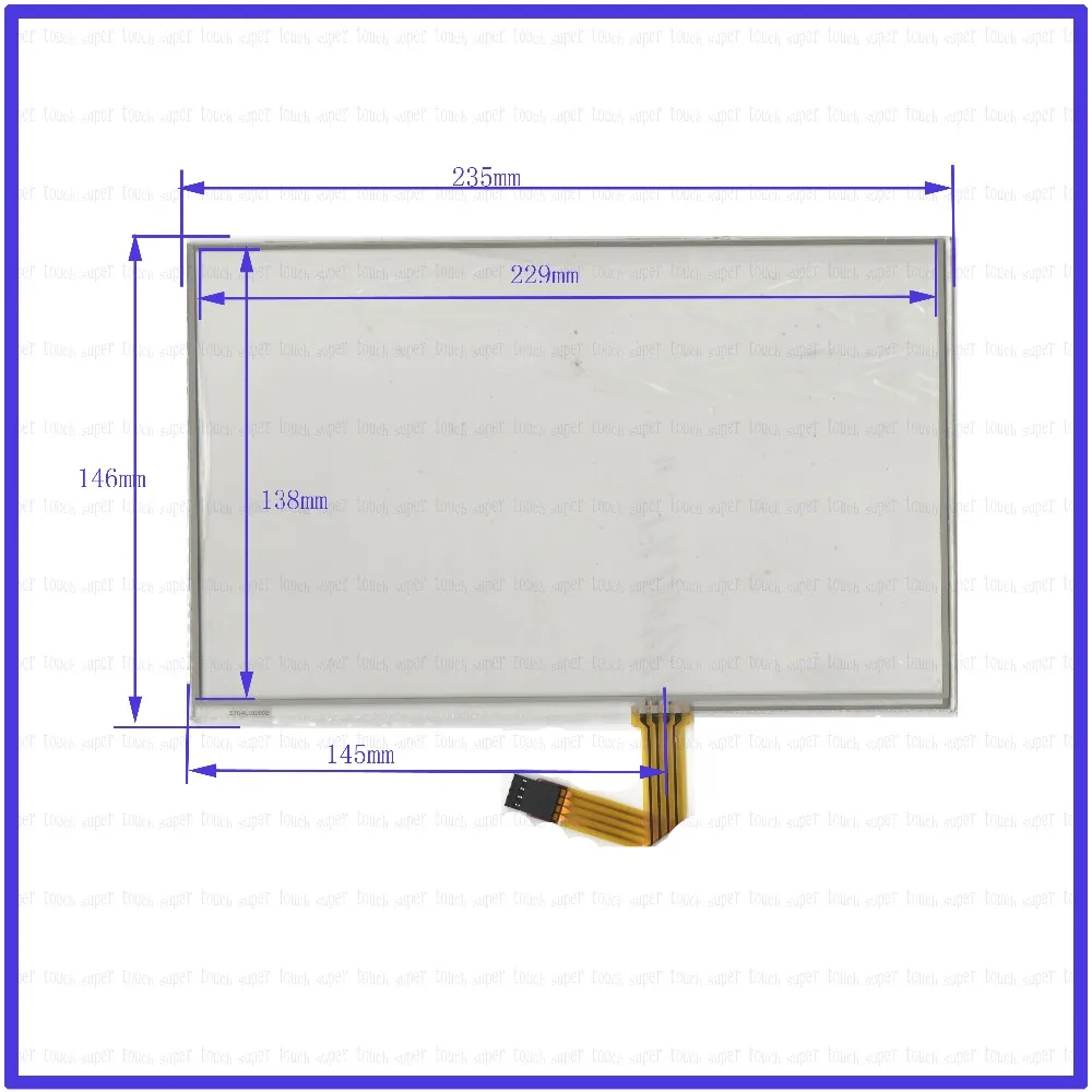 ZhiYuSun STG4L102002 10 2 дюйма сенсорный экран панели 235 мм * 146 для коммерческого