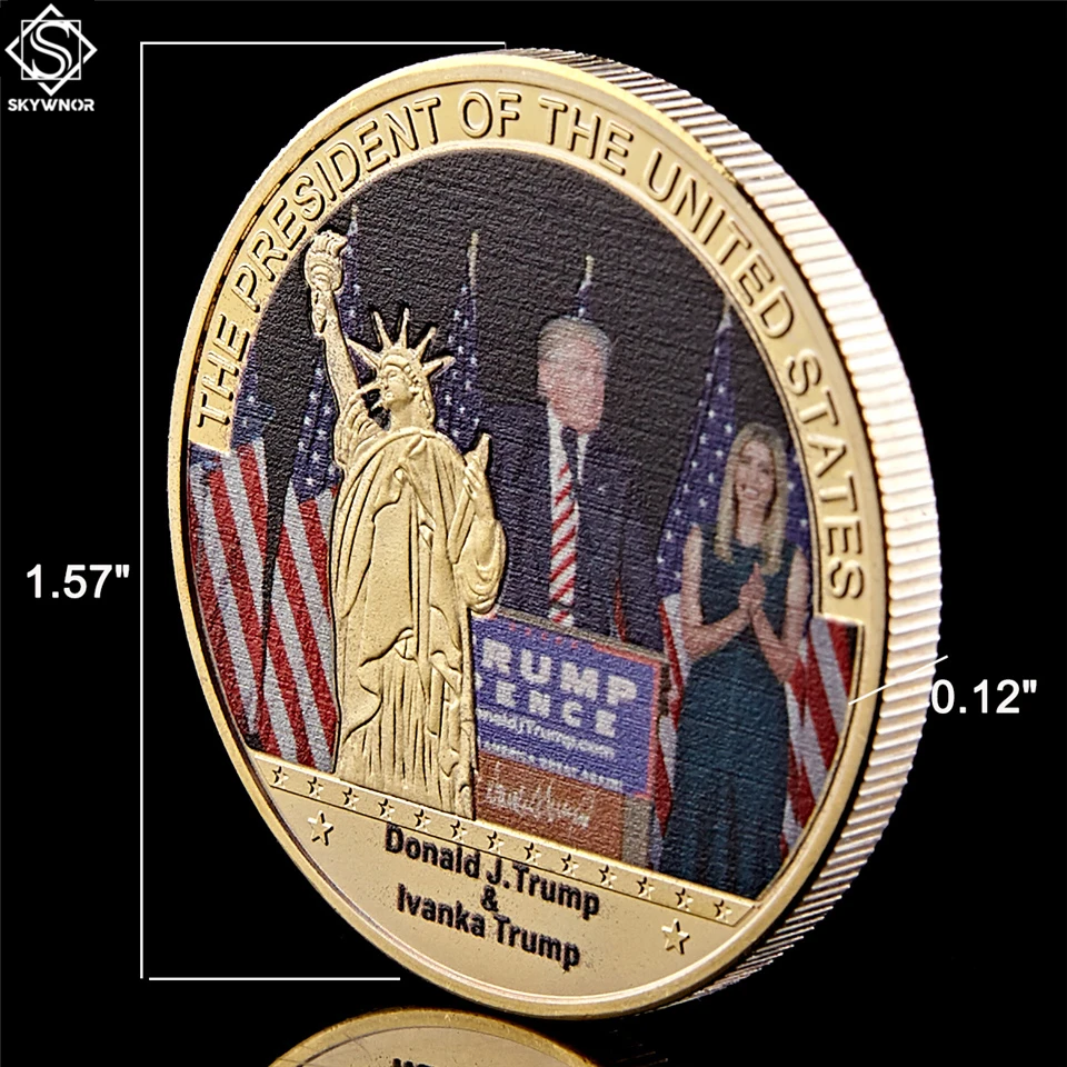 45-й президент США Дональд дж. Трамп вызов монета | Дом и сад