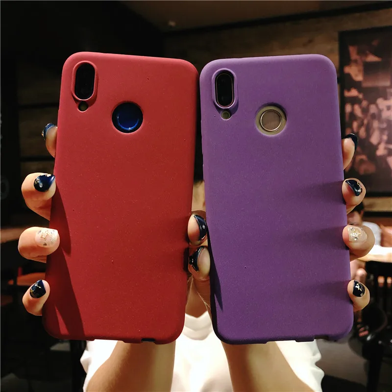 Матовый Силиконовый чехол для телефона Huawei P20 Lite P10 P9 P8 2017 Mate 10 Honor 8 9 5A 5C 6A 6X 7X |