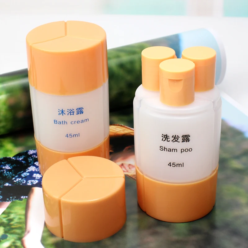 3 в 1 портативные бутылки для путешествий чехол косметики держатель духов