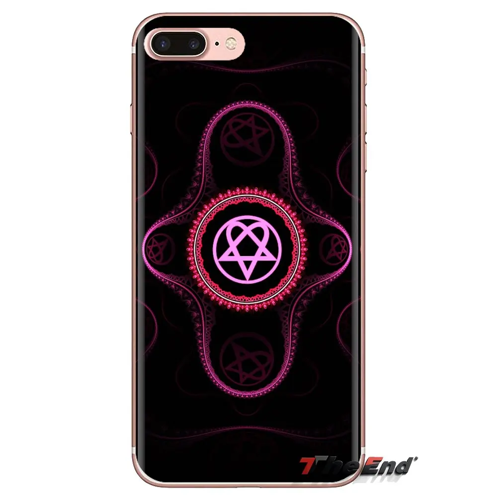Для Huawei G7 G8 P7 P8 P9 P10 P20 P30 Lite Mini Pro P Smart Plus 2017 2018 2019 Him Heartagram логотип HIM финский ТПУ чехлы