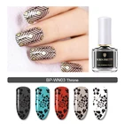 BORN PRETTY White Night Series стемпинг ногтей покрытие 6 мл штамповочный лак Золотой Серебряный ноготь художественный лак для печати изображений
