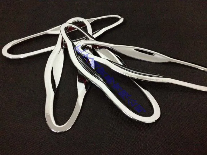 For Jeep Cherokee Limited 2015-2018 Car Styling Accessories ABS Chrome Door Handle Bowl Cover Cup Cavity Trim 2016 2017 | Автомобили и