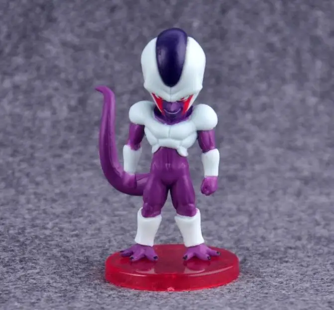 1 шт. Dragon Ball Z Frieza семейная фигурка Золотой Frieza King форма холодной борьбы ПВХ модель злодей ролевая Аниме Коллекция детская игрушка - Color: 1 pcs