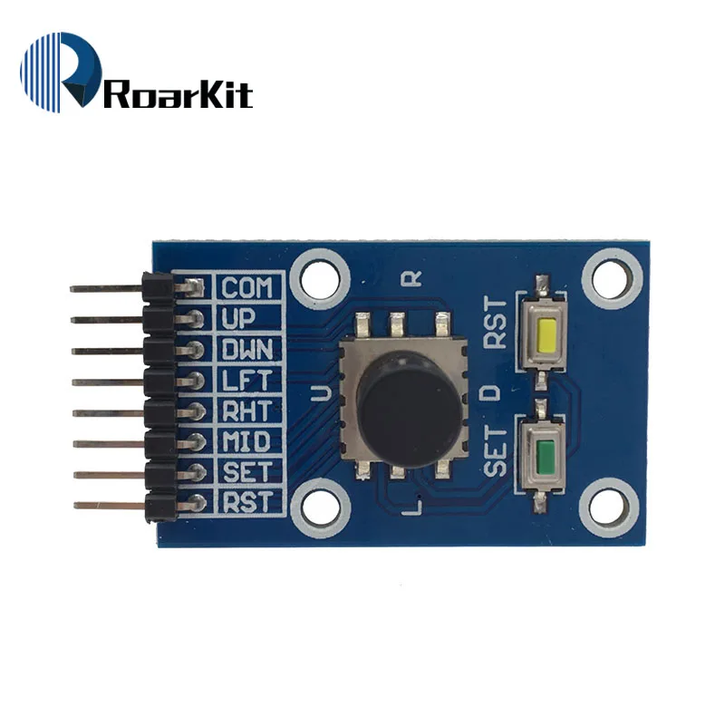 Пятипозиционный модуль навигации MCU AVR Game 5D Rocker Независимая клавиатура для Arduino