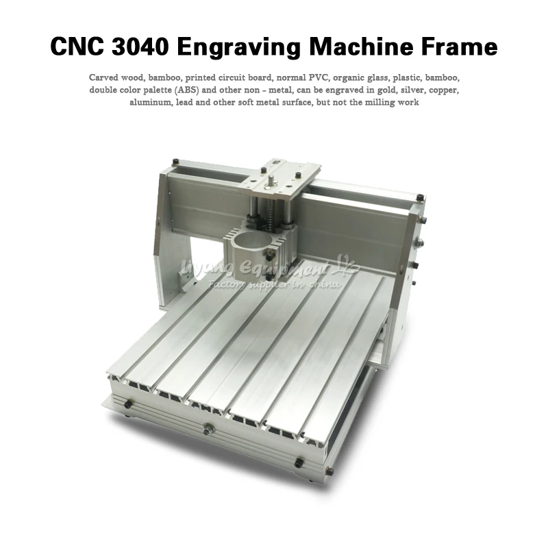 

52MM DIY mini cnc wood router frame 4030 engraver frame suitable cnc milling machine 3040Z DQ