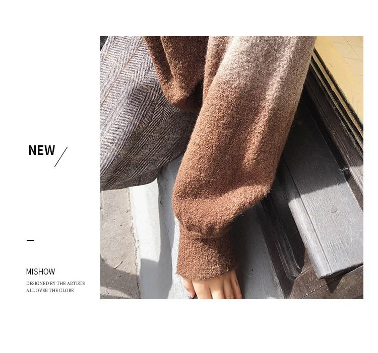 Mishow Модный женский джемпер MX18D5528