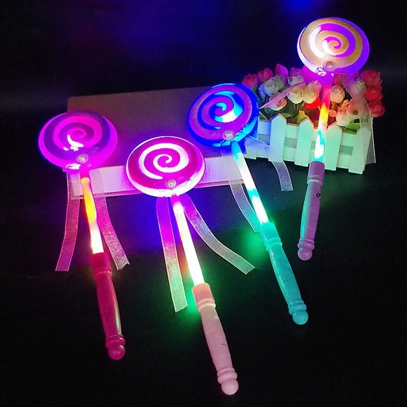LumiParty 1 шт. светодиодные леденцы мигающие палочки для детей Детские светящиеся