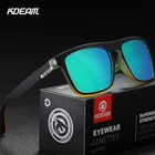 Мужские солнцезащитные очки KDEAM, классические поляризационные зеркальные очки в брендовой коробке, CE
