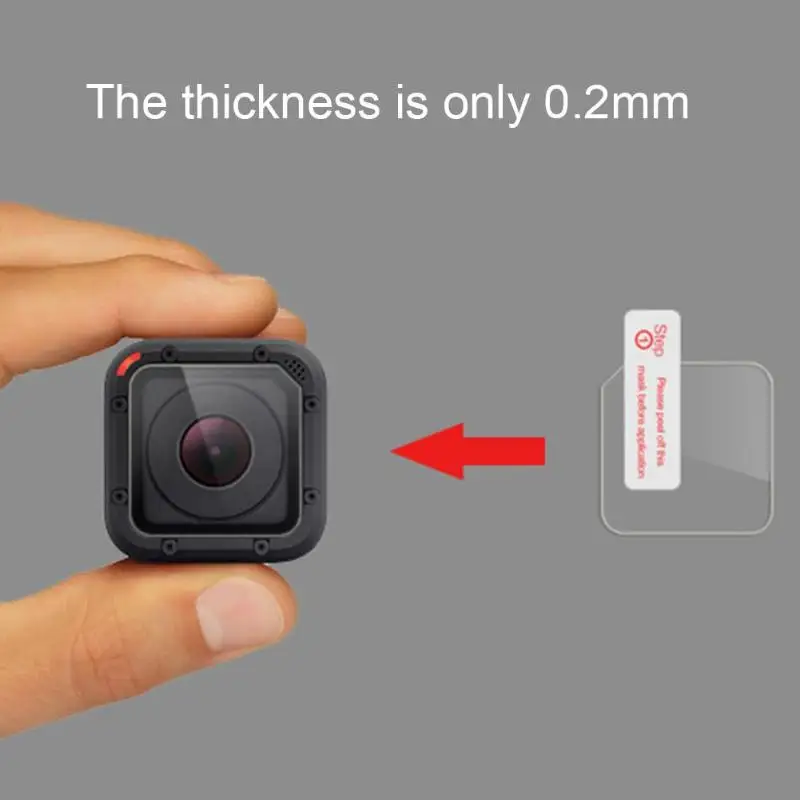 Закаленное защитное стекло для экрана Go Pro 5 с защитой от царапин и отпечатков