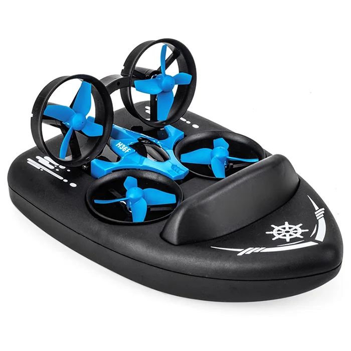 JJRC H36F 3 в 1 Радиоуправляемый Дрон Triphibian + наземный режим на воздушной подушке