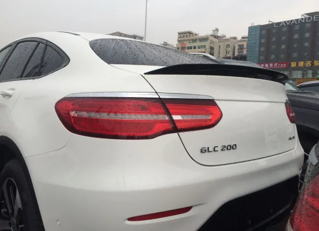 Для Benz класса GLC Coupe спойлер GLC300 GLC250 2016 2018 GLC43 стиль GLC260 высококачественный ABS