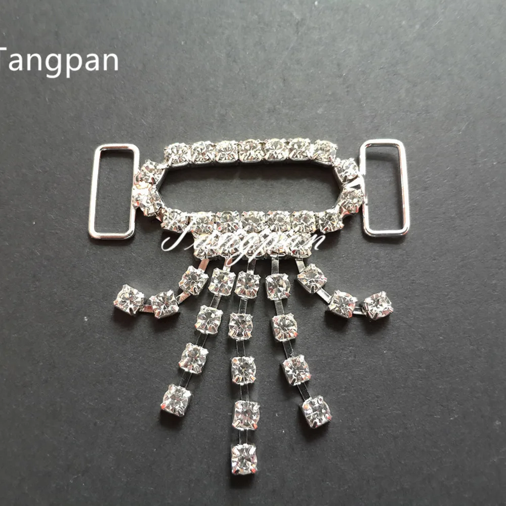 Tangpan 10 шт. с кисточками стразами и кристаллами Соединительные элементы для бикини