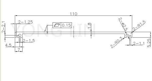 Алюминиевый корпус/алюминиевый корпус печатной платы 1 шт. 110*40 100 мм|box box|enclosure diybox