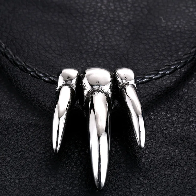 Мужское ожерелье с подвеской в стиле панк из нержавеющей стали 316L BP8-169 | Украшения