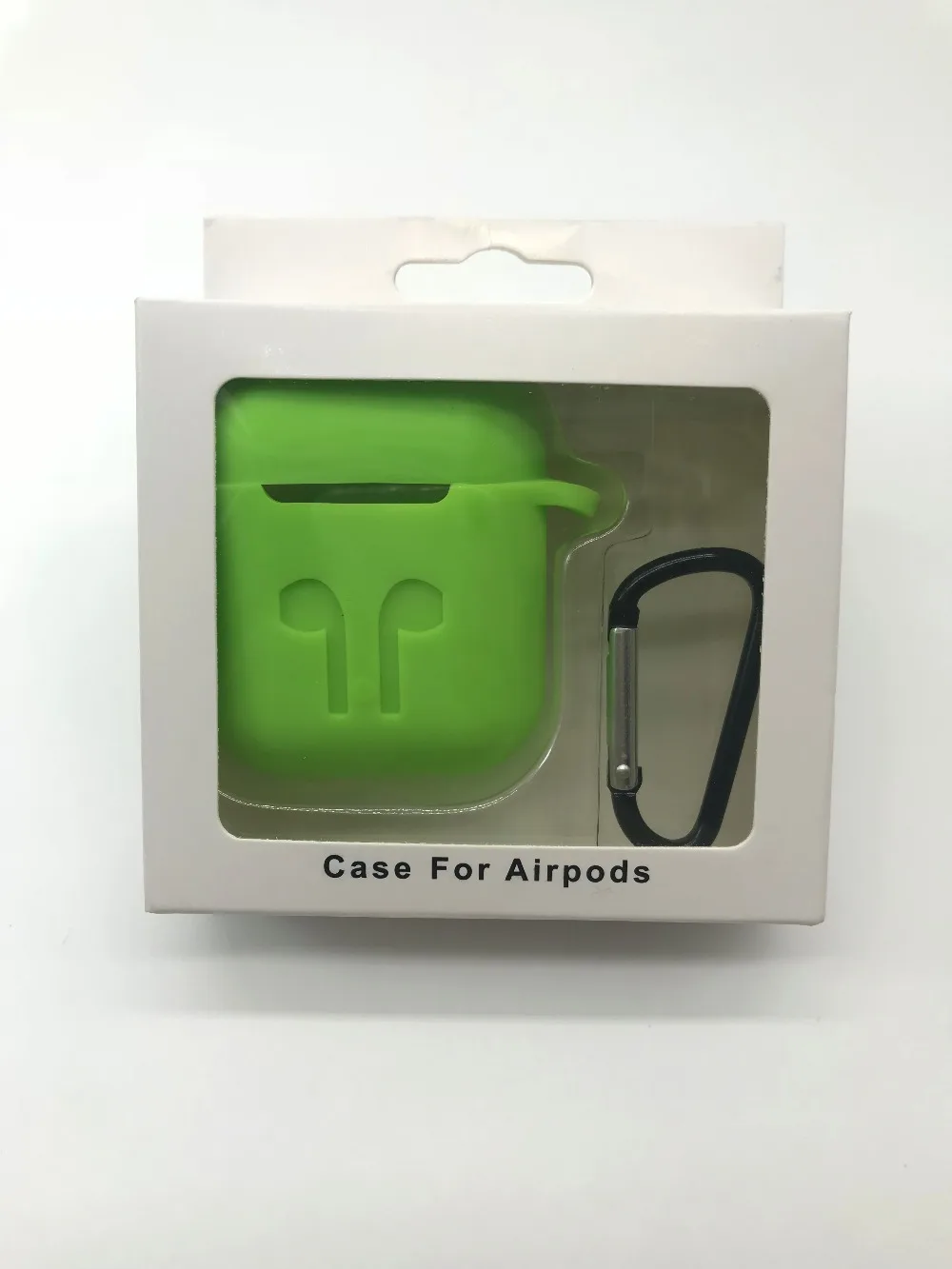 Силиконовый чехол, чехол с карабином, брелок для Apple AirPods Air Pods, беспроводные наушники, аксессуары, чехол