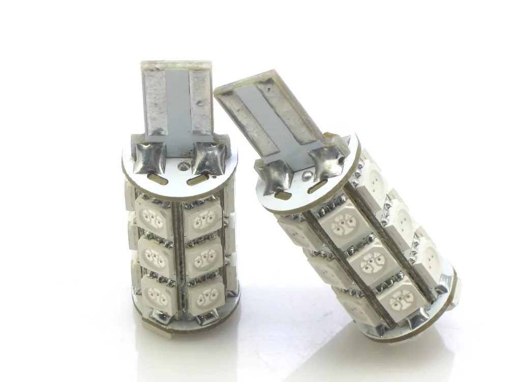 SCOE T15 W16W DC12V 2x22SMD 5050LED автостайлинг Светодиодная лампа источник света синий