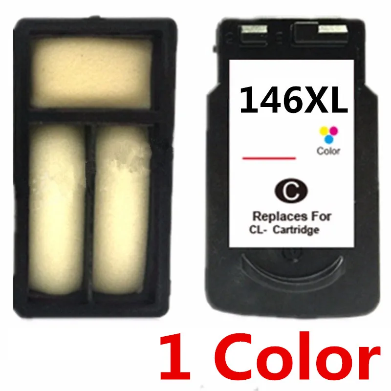 1 Color Востановленные картриджи для струйного принтера для Canon PG-145 XL PG-145XL PG 145 PG145 CL-146 CL 146 CL146 Pixma MG2410 MG2510 для струйной печати - Цвет: 1 Color