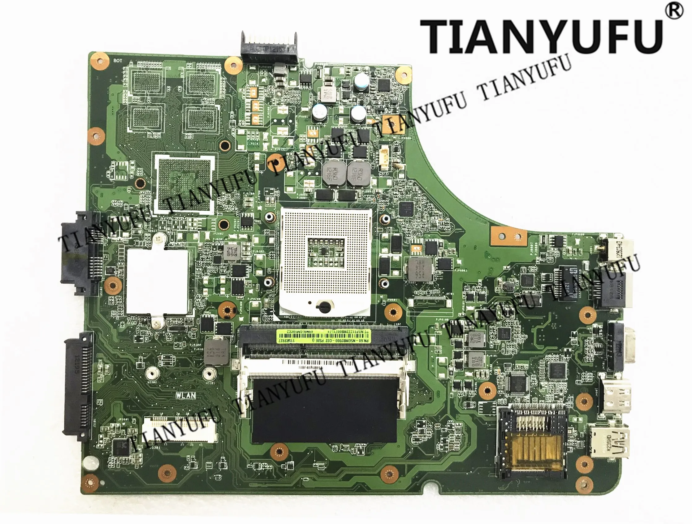 K53SD USB2.0 для ASUS K53E P53E A53S K53S K53SD Материнская плата ноутбука HM65 DDR3 USB2.0 REV: 2,3 протестированная работа