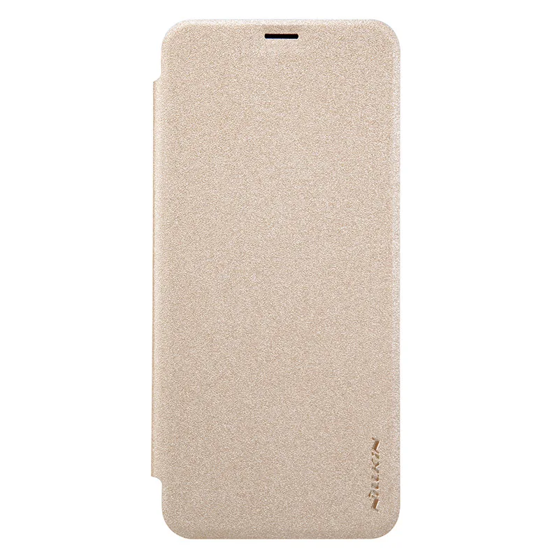 Nilkin для samsung S8 чехол 5,8 ''NIlLKIN Блестящий флип-чехол из искусственной кожи защитный чехол для телефона для samsung Galaxy S8 Funda Coque - Цвет: 4