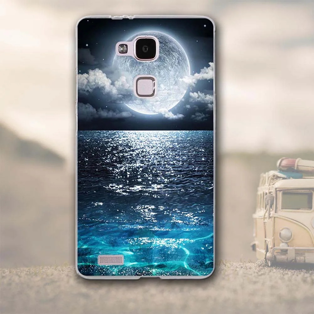 Мягкий чехол из ТПУ для huawei ascend mate 7/mate 7, Чехлы, чехол для huawei ascend mate 7, чехол с 3D рельефным принтом для huawei mate 7 6,0" - Цвет: 2