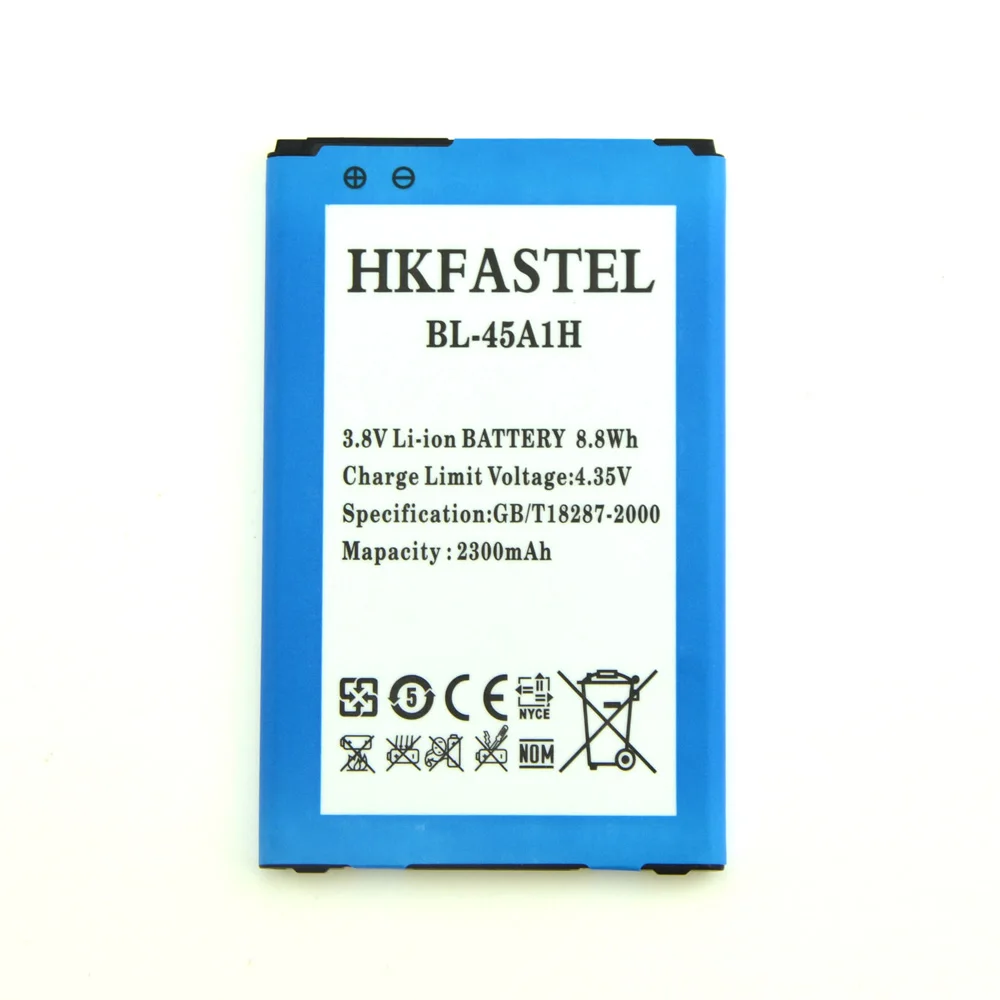Hkfastel Оригинальный Новый BL-45A1H 45A1H мобильного телефона Батарея для LG K10 F670L F670K F670S F670