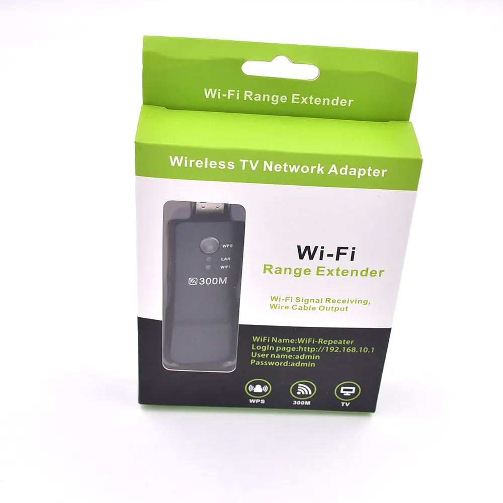 Для samsung LG sony tv беспроводной Wifi USB адаптер Сетевая карта 300 Мбит/с RJ-45 Wi-Fi репитер WPS AP режим Универсальный