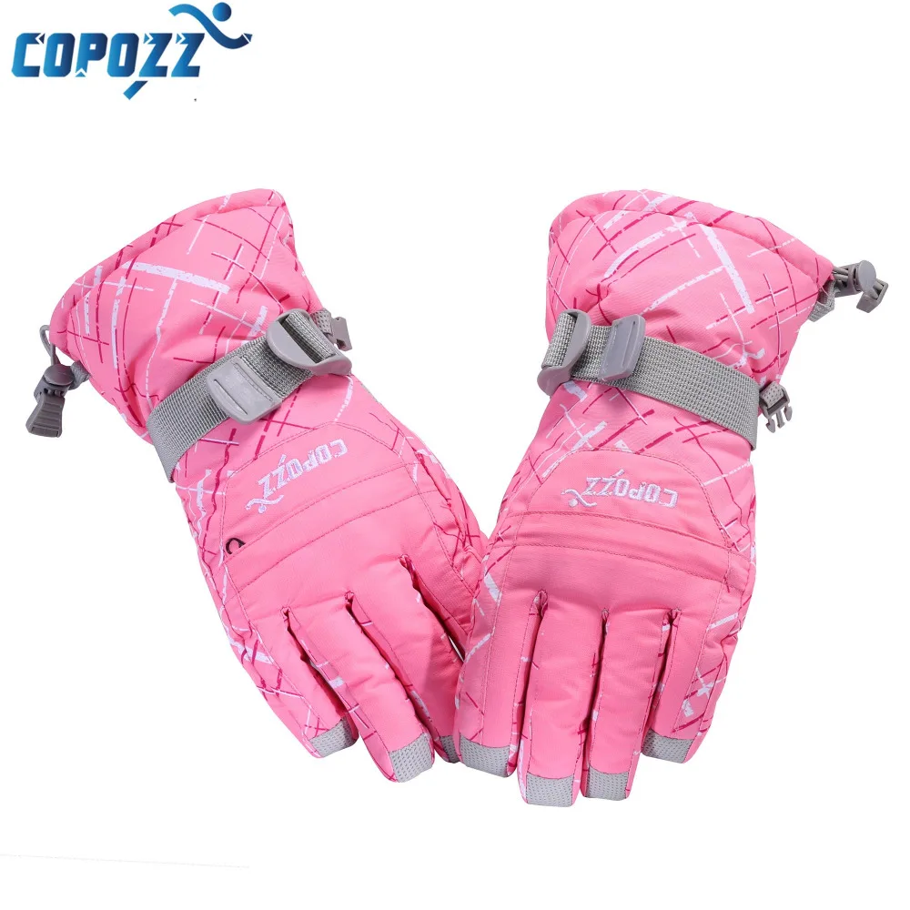 COPOZZ Брендовые мужские перчатки для катания на лыжах термополиуретановая сумка