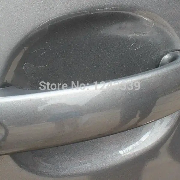 Персонализированная наклейка на дверную чашу автомобиля дверная ручка защитная