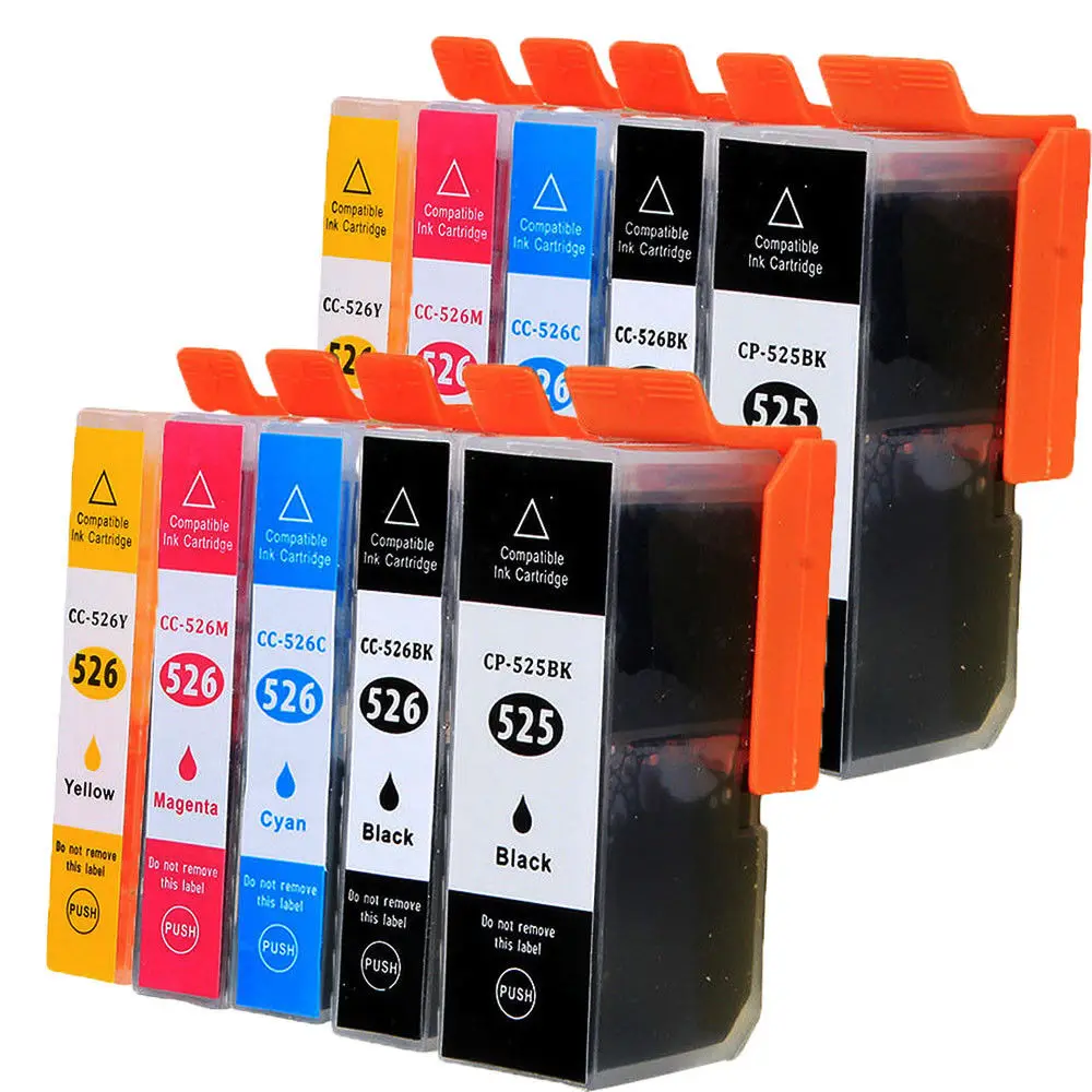 PGI 525 CLI 526 чернильный картридж совместимый для canon PIXMA IP4850 IP4950 IX6550 MG5150 MG5250 MG5350 MX715 MX885