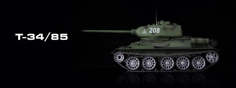 1:16 Русский Танк T-34 с пультом дистанционного управления Танк HL 3909-1 2,4G advanced для металлических дорожек и металлических колес rc Танк