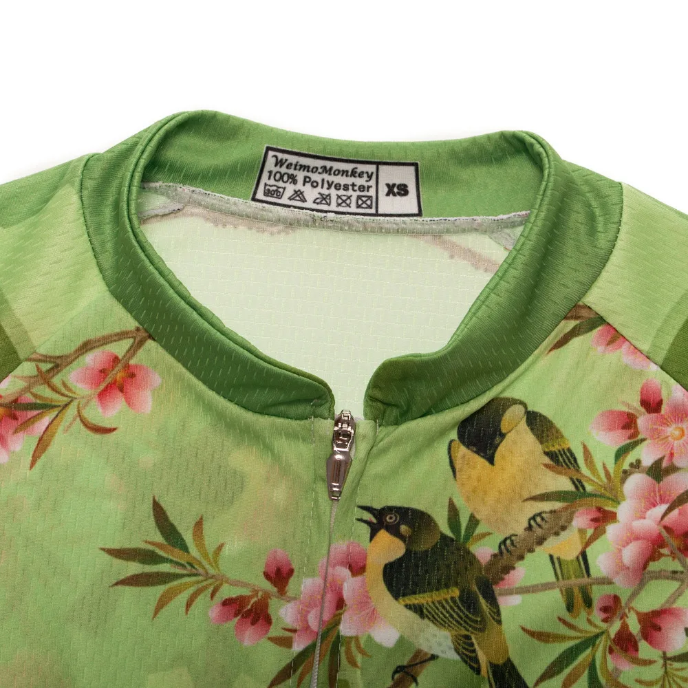 Женский комплект для велоспорта WEIMOSTAR зеленый одежды 2019 pro team Ropa ciclismo одежда